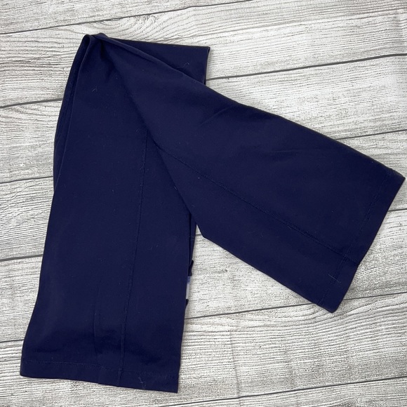 Lululemon Navy Wide Bottom Leggings - Picture 5 of 5